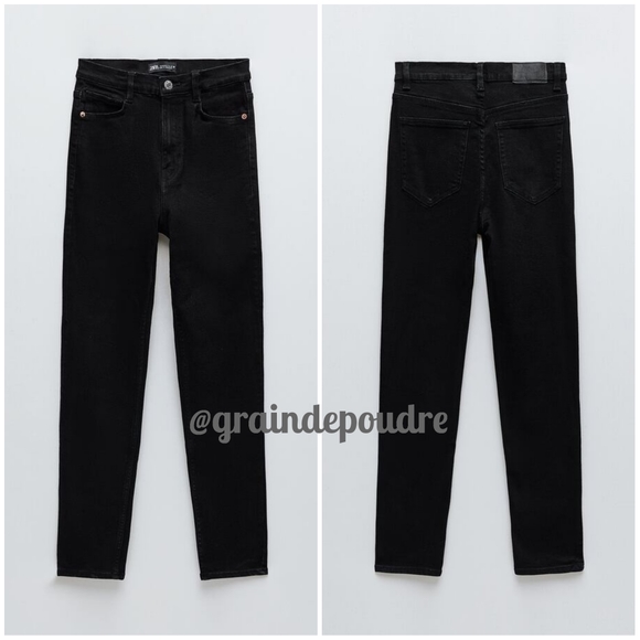 Zara Vintage Skinny High Waist Jeans 34 2 - Picture 4 of 4